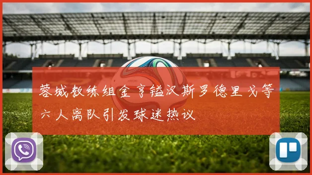 蓉城教练组金亨镒汉斯罗德里戈等六人离队引发球迷热议